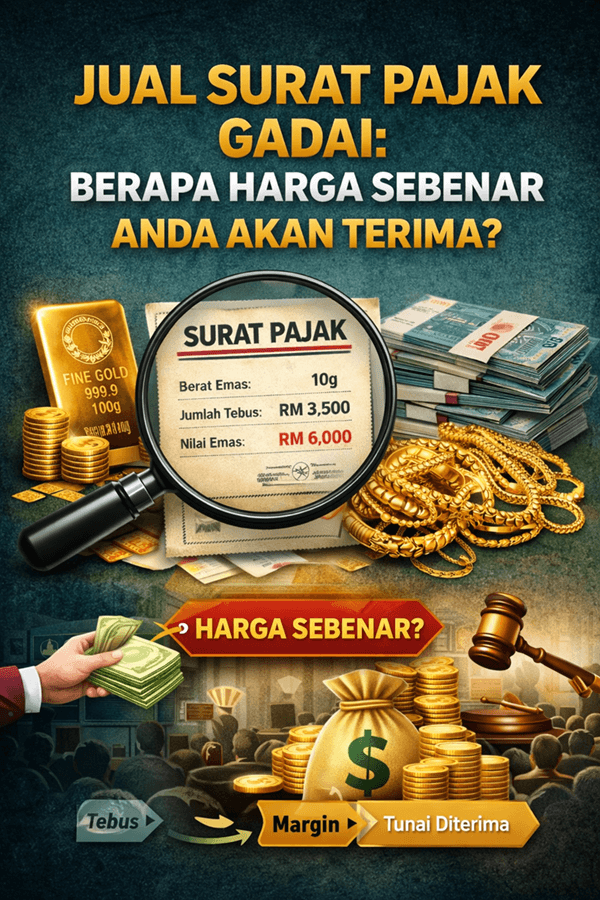 cara jual surat pajak gadai